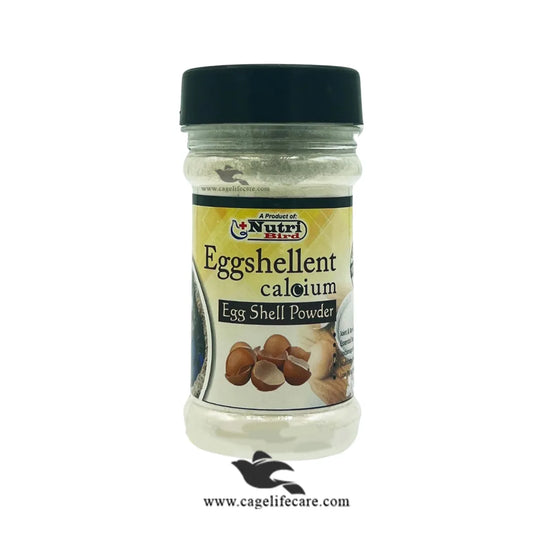 Egg Shell Powder for Birds - Natural Calcium Supplement for Strong Bones & Healthy Growth