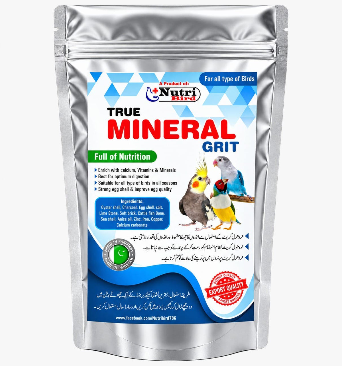 True Mineral Grit – Full of Nutrition for Small Birds
