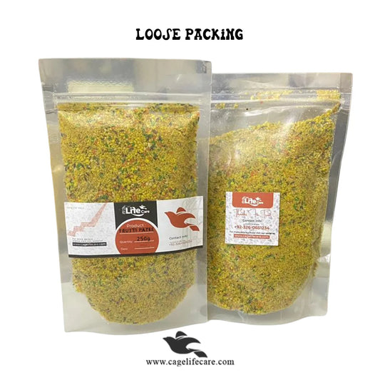 FRUTTI PATEE – Egg Food Enriched with Fruit (Orlux) 250 500g 1kg Loose Packing