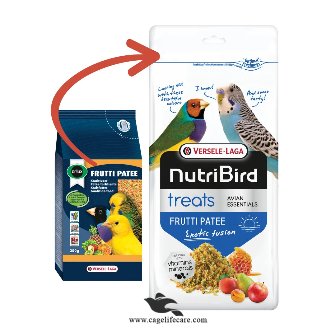 FRUTTI PATEE – Egg Food Enriched with Fruit (Orlux) New Packing