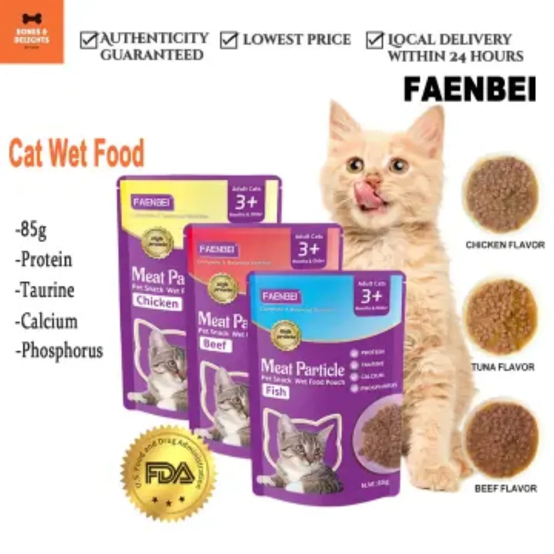 Faenbei Cat Jelly Food – 85g Pouch