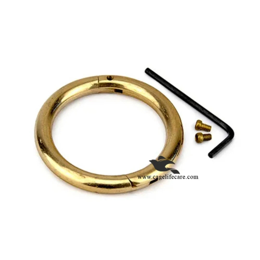Bull Nose Brass Ring – Livestock Control Tool