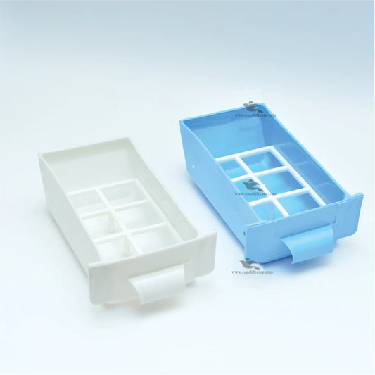 Feed Bowl with Fixed Grill - High-Quality Seed Pot for Birds