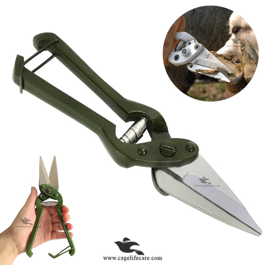 Foot Rot Hoof Cutter – Stainless Steel Sheep & Goat Hoof Cutting Scissors