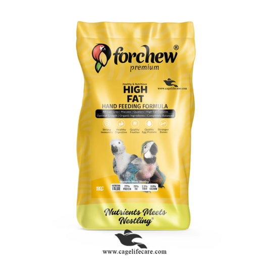 For Chew High Fat – Premium Hand Feeding Formula for Baby Birds