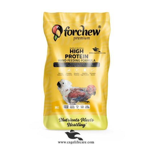 For Chew High Protein – Premium Hand Feeding Formula for Baby Birds