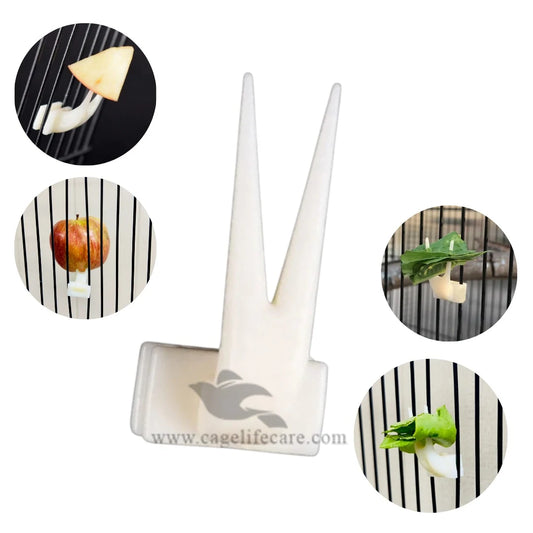 Fruit Fork - Secure Fruit & Veggie Holder for Birds