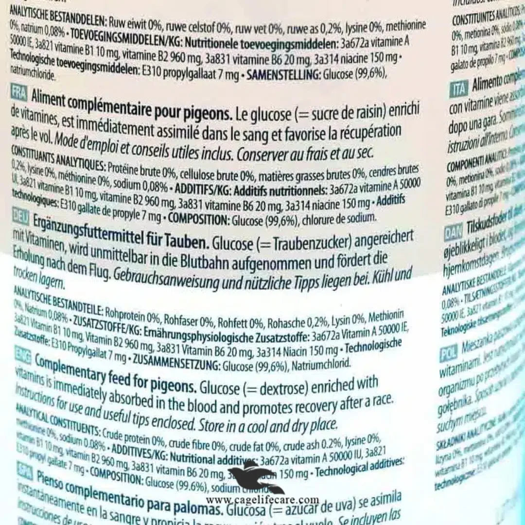 Glucose + Vitamins - Promote Recovery After Flying or illness