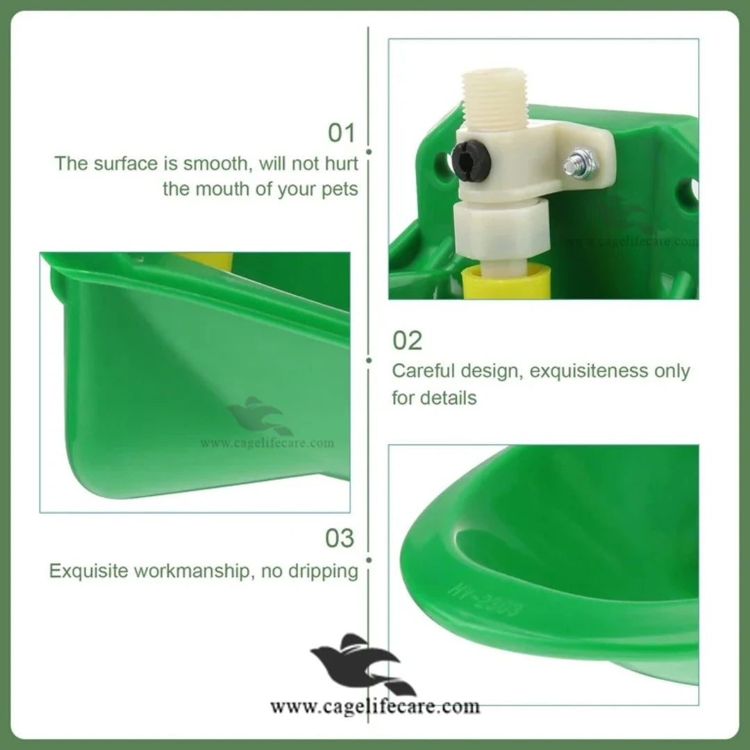 Goat Auto Drinker - 1L Automatic Water Bowl ( Plastic Valve )