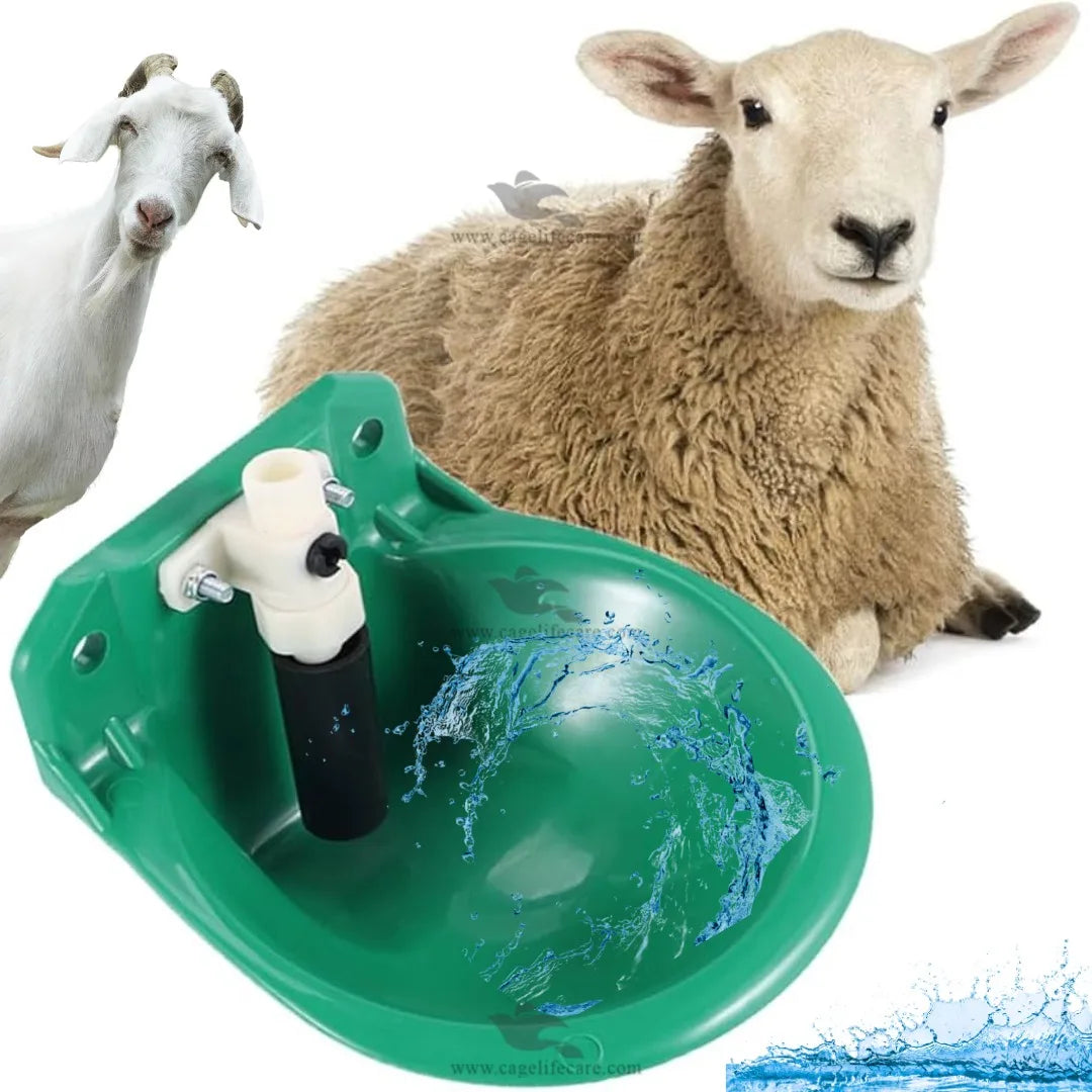 Goat Auto Drinker - 1L Automatic Water Bowl ( Plastic Valve )