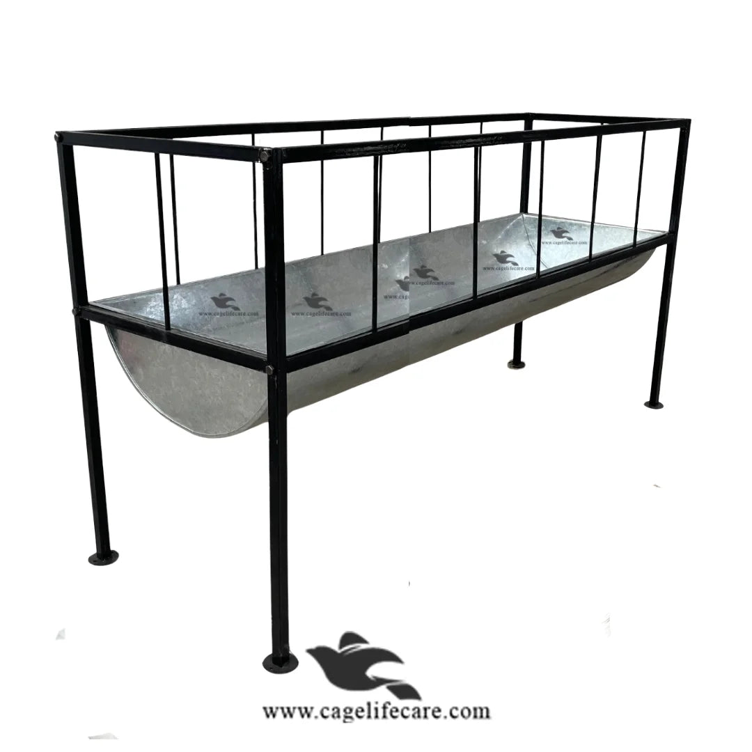 Foldable Large Sheep Feeding Bucket with Individual Feeding Slots