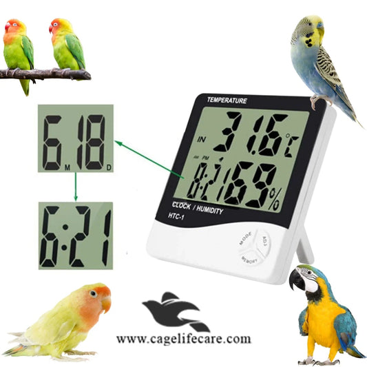 HTC-1 Digital Thermometer & Hygrometer - Climate Monitor