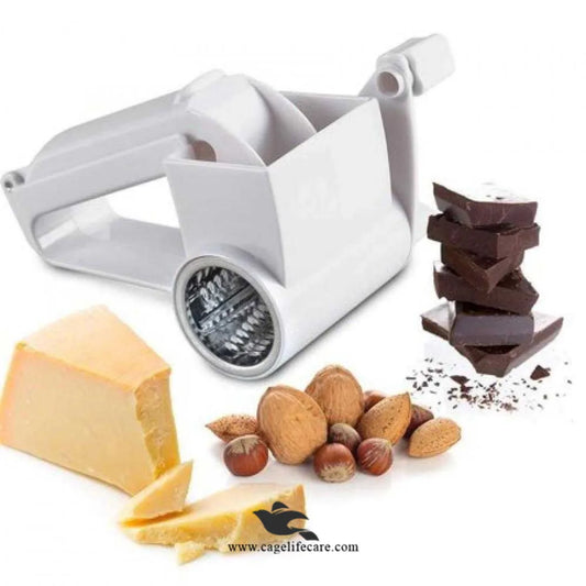 Handheld Rotary Grater for cheese, eggs, and vegetables