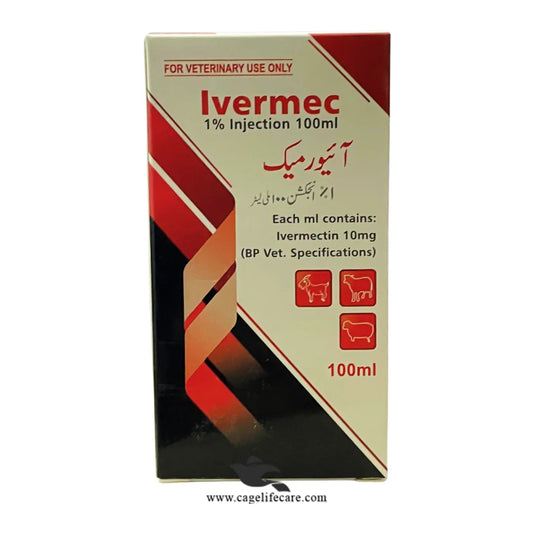 Ivermec 1% Injection – Anthelmintic for Livestock