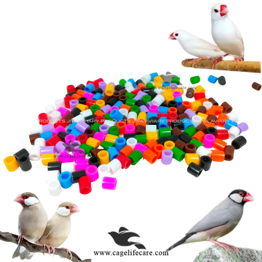 Java Sparrows Plastic Cut Rings – 3.5mm (Imported)