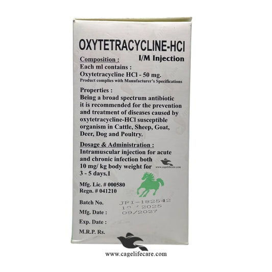 Jfmycin-50 Injection – Antibiotic for Livestock & Poultry