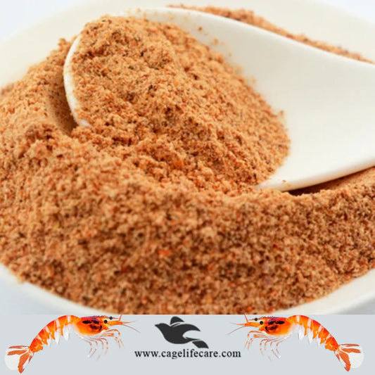 Jheenga Prawn Powder – Organic & High-Protein Supplement for Birds