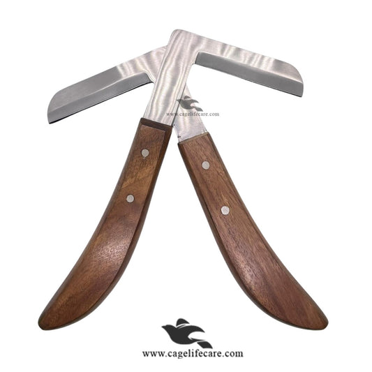 L-Shape Hoof Knife Set – 2pc Livestock Trimming Tool