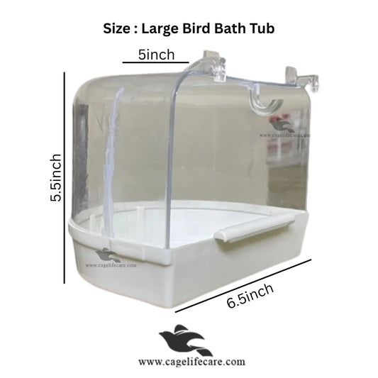 Large Bird Bath Tub – Italian Acrylic Bath