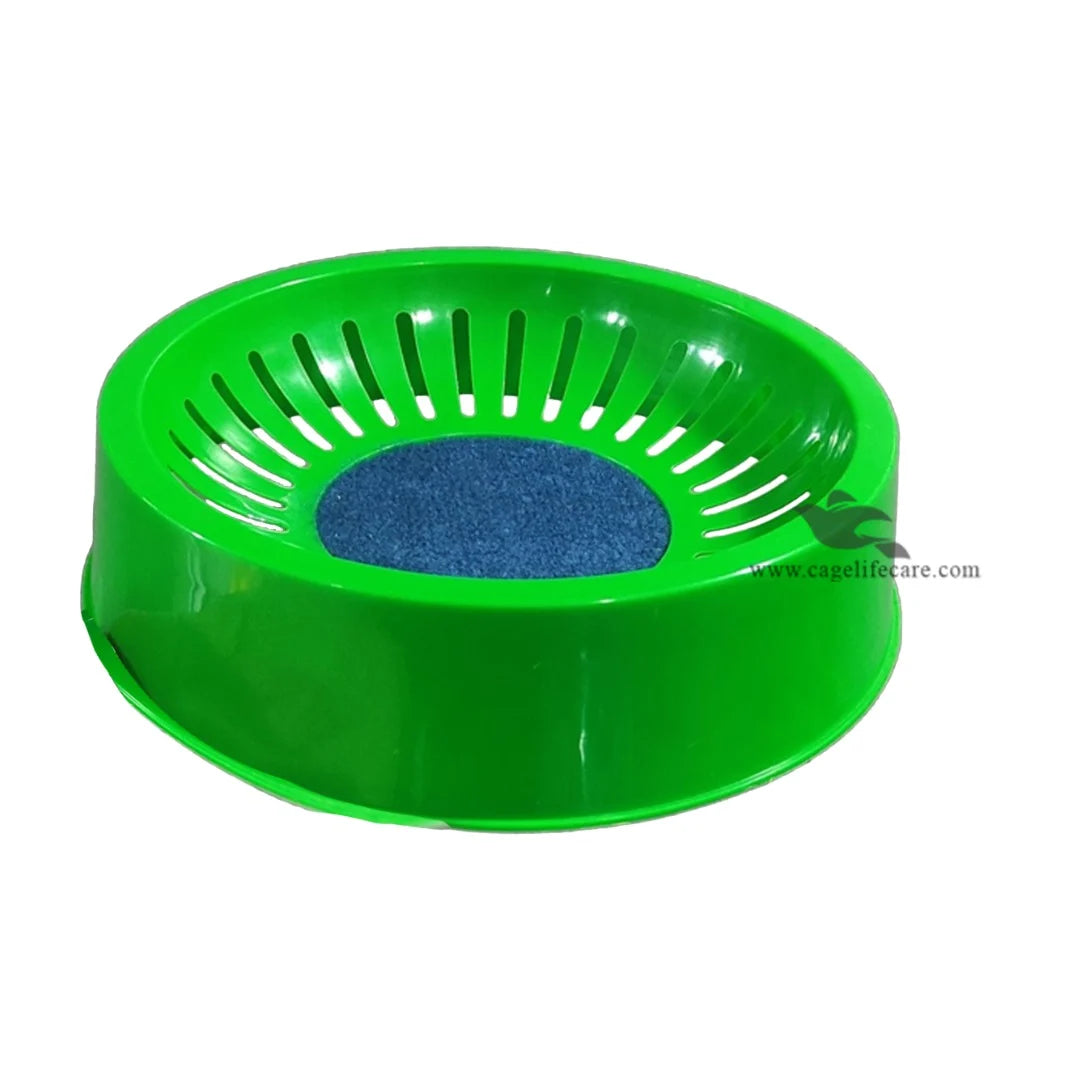 Large Nest Bowl for Pigeons and Poultry Hens Green
