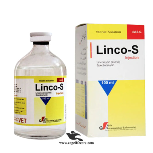 Linco S Injection – Broad Spectrum Antibiotic (Lincomycin + Spectinomycin) – Jfrin
