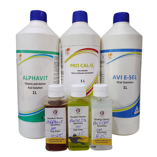 MISTAV Breeding Formula ( Calcium D3 + Vitamins + E Selenium ) For Birds & Poultry