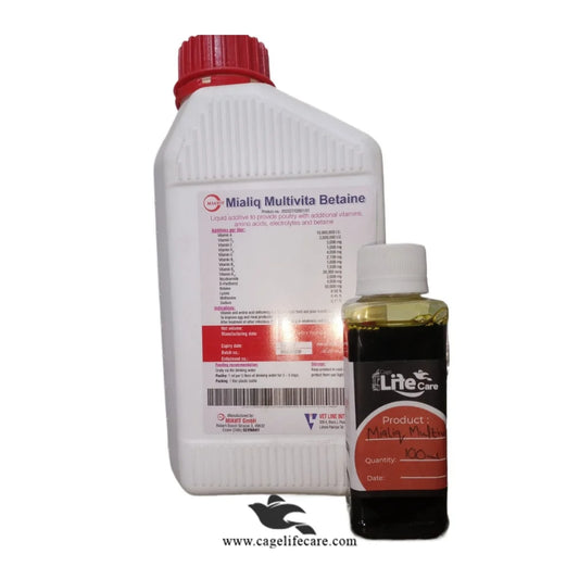 Mialiq Multivitamin Betaine – Enhance Health & Productivity 100ml Loose Packing
