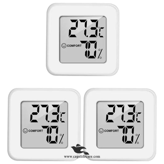 Mini HTC Digital Thermometer & Hygrometer - Climate Monitor