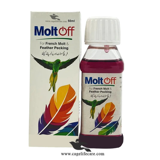 Molt Off – Effective Treatment for French Molt & Feather Plucking