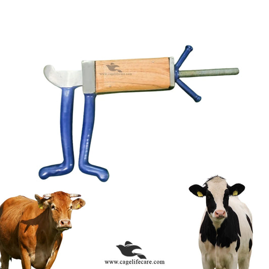 Mouth Gag Stainless Steel Livestock – Adjustable Veterinary Tool