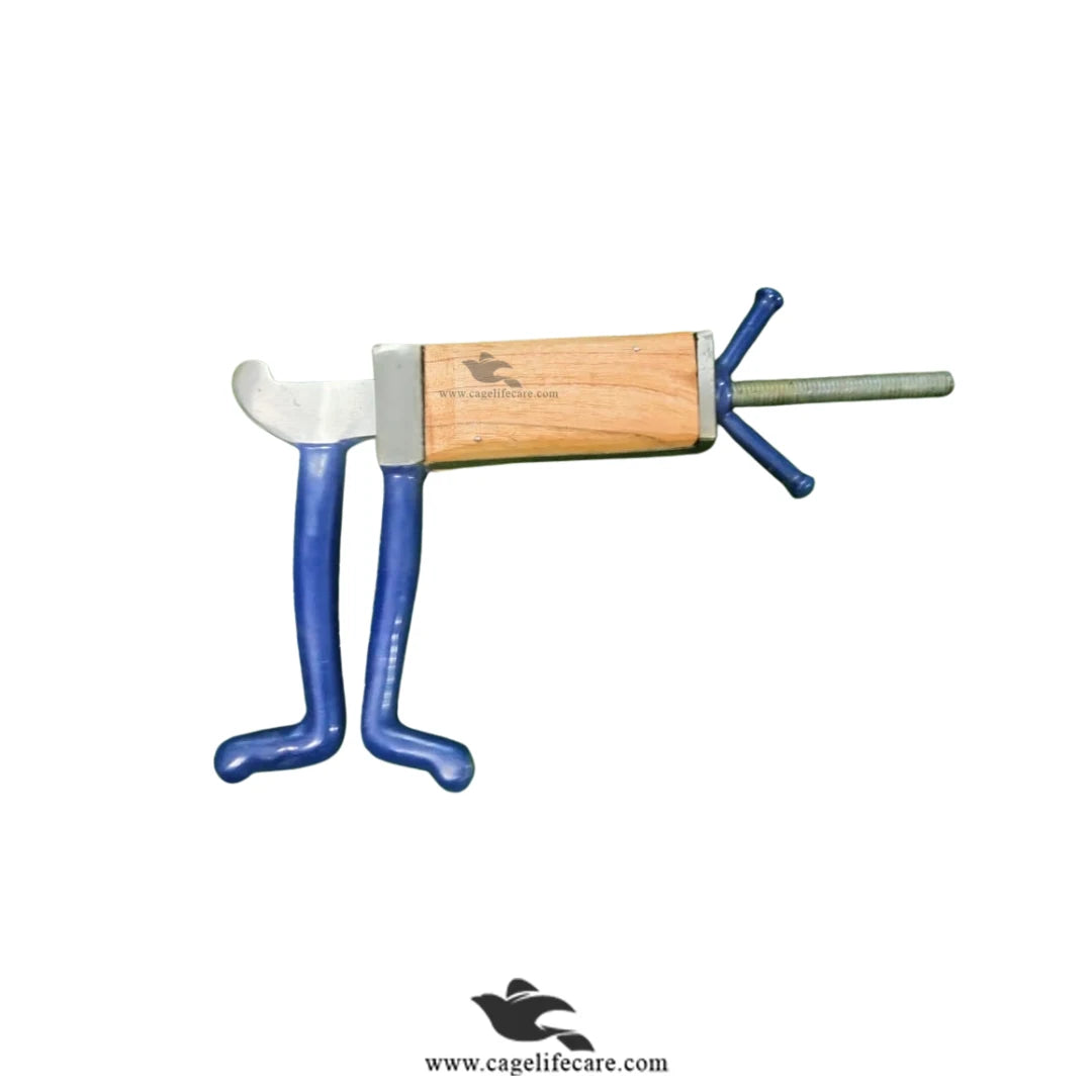 Mouth Gag Stainless Steel Livestock – Adjustable Veterinary Tool