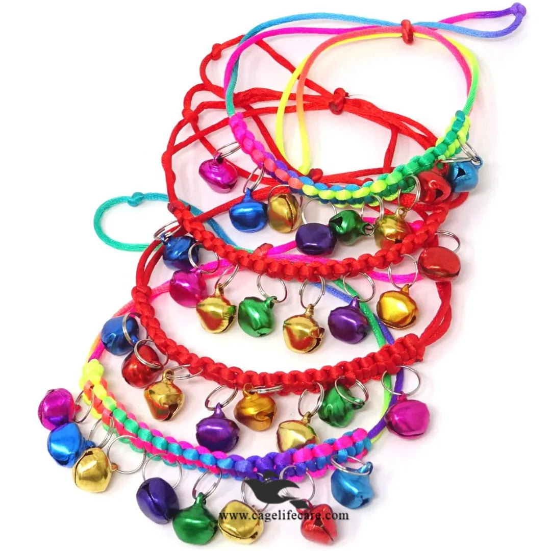 Multiple Colors Bell Cat & Puppy Necklace