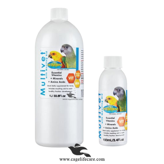 Multivet With Moulting Aid – Healthy Feather Development