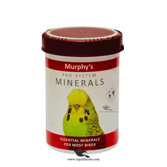 Murphys Minerals – Pro System Minerals for Birds