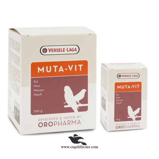Muta Vit – Multi-Vitamin Supplement for Healthy Moult & Feather Development in Birds