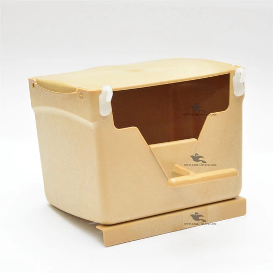 NEST BOX FOR EXOTIC FINCHES SOLID PLASTIC ( Italy )