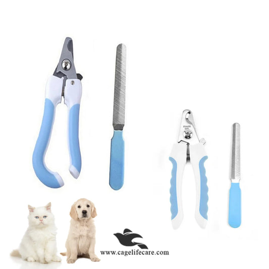 High-quality stainless steel pet nail clipper small and large sizes