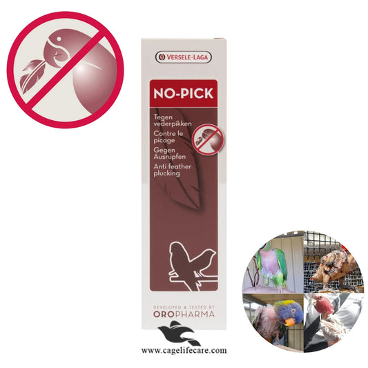 No Pick Spray and Anti-Plucking Spray for Birds (OROPHARMA)