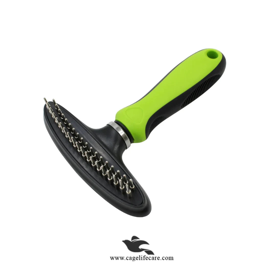 Nunbell Curve Rake Comb – Grooming Tool for Pets, Detangles & Removes Loose Fur