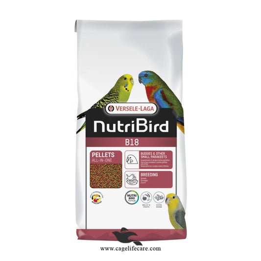 NutriBird B-18 Breeding Food for Budgies & Small Parakeets