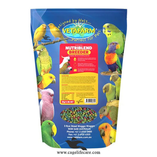 Nutriblend Breeder Pellets – High-Performance Breeding for parrots breeding 2kg Bag and Loose Packing