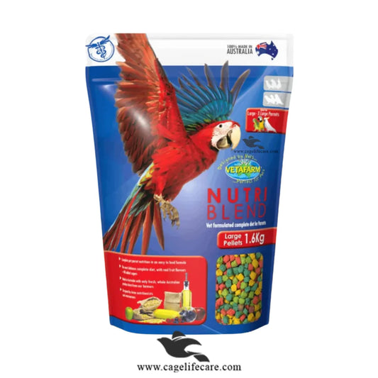 Nutriblend Large Pellets – Nutritionally Balanced Diet For Large Parrots