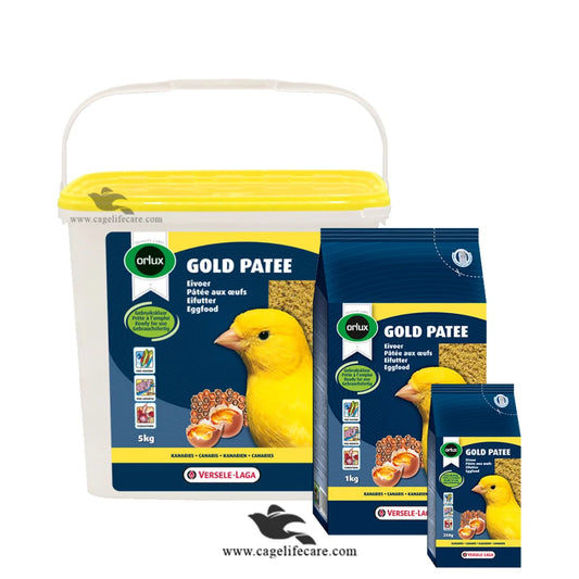 Orlux GOLD PATEE CANARIES – Egg Food Minerals & Seeds