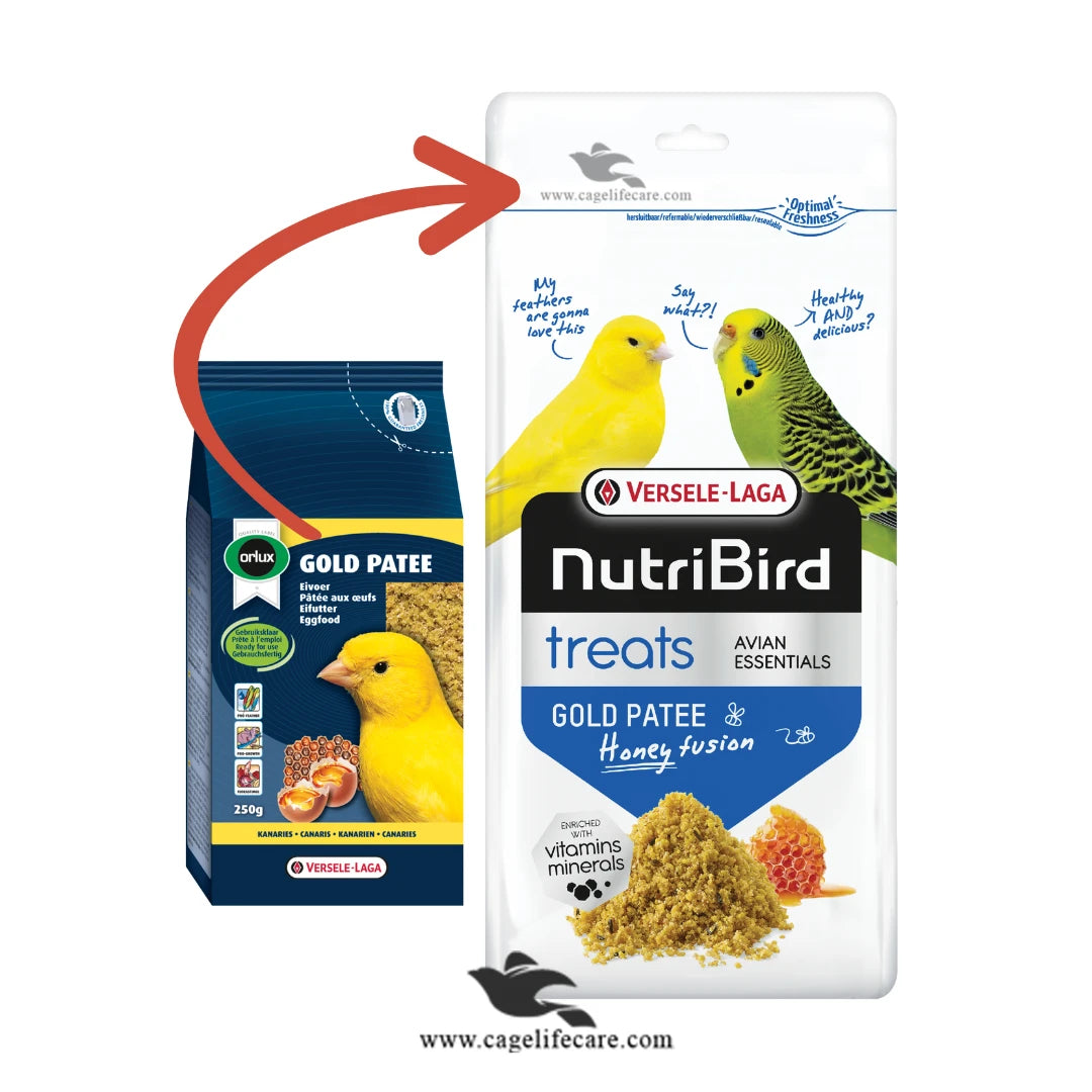 Orlux GOLD PATEE CANARIES – Egg Food Minerals & Seeds