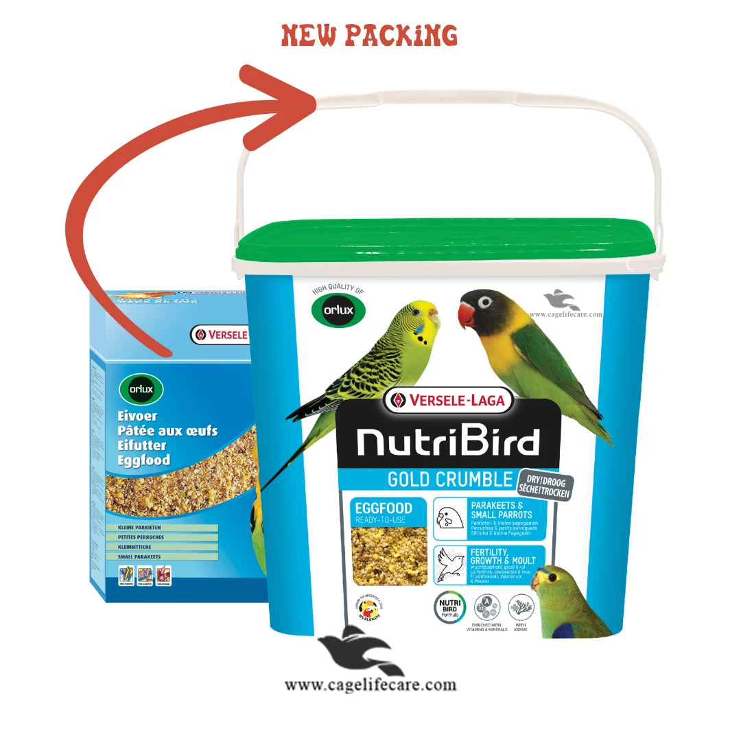 Orlux Parakeet Egg Food – Sport – Optimal Growth & Feather Health for Birds 1kg New Packing