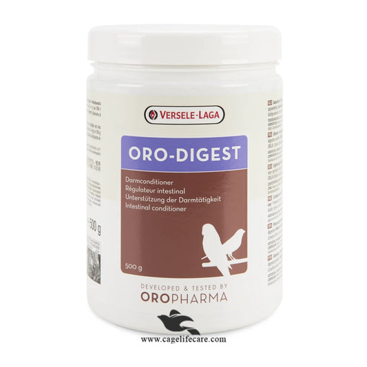 Oro Digest – Intestinal Conditioner for Optimal Digestive Health in Birds 500g Bottle and Loose Packing