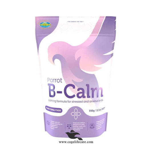 Parrot B-Calm Pellets – Stress & Anxiety Support for Companion Parrots Vetafarm