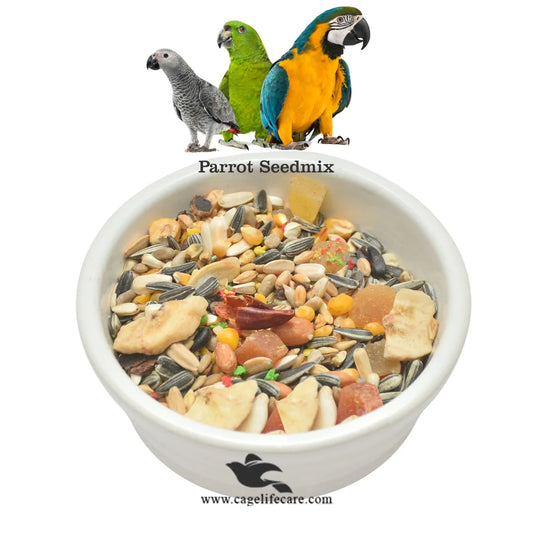 Parrot Seed with Fruits Mix – Belgium Premium Blend