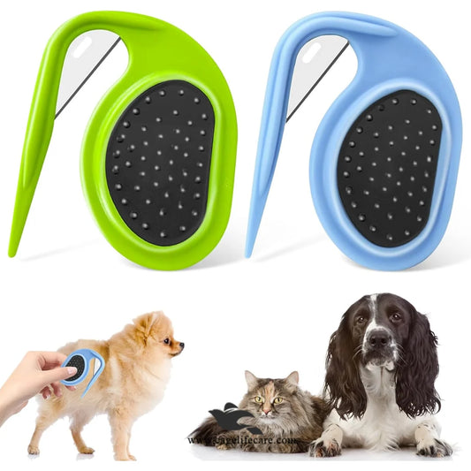 Pet hair knot cutter for cats and dogs