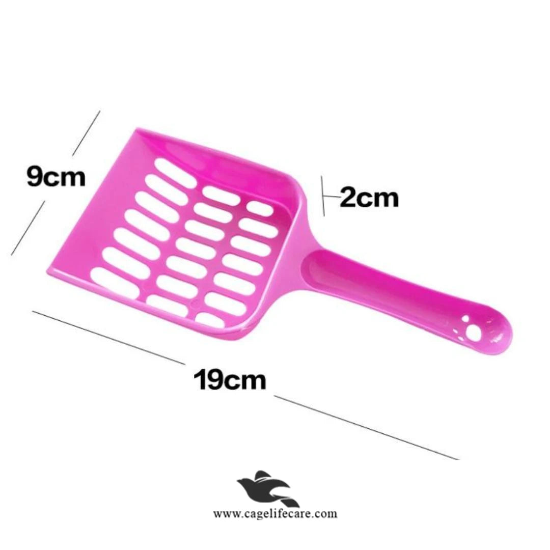 Pet Litter Scoop – Square & Round Shape, Regular Size